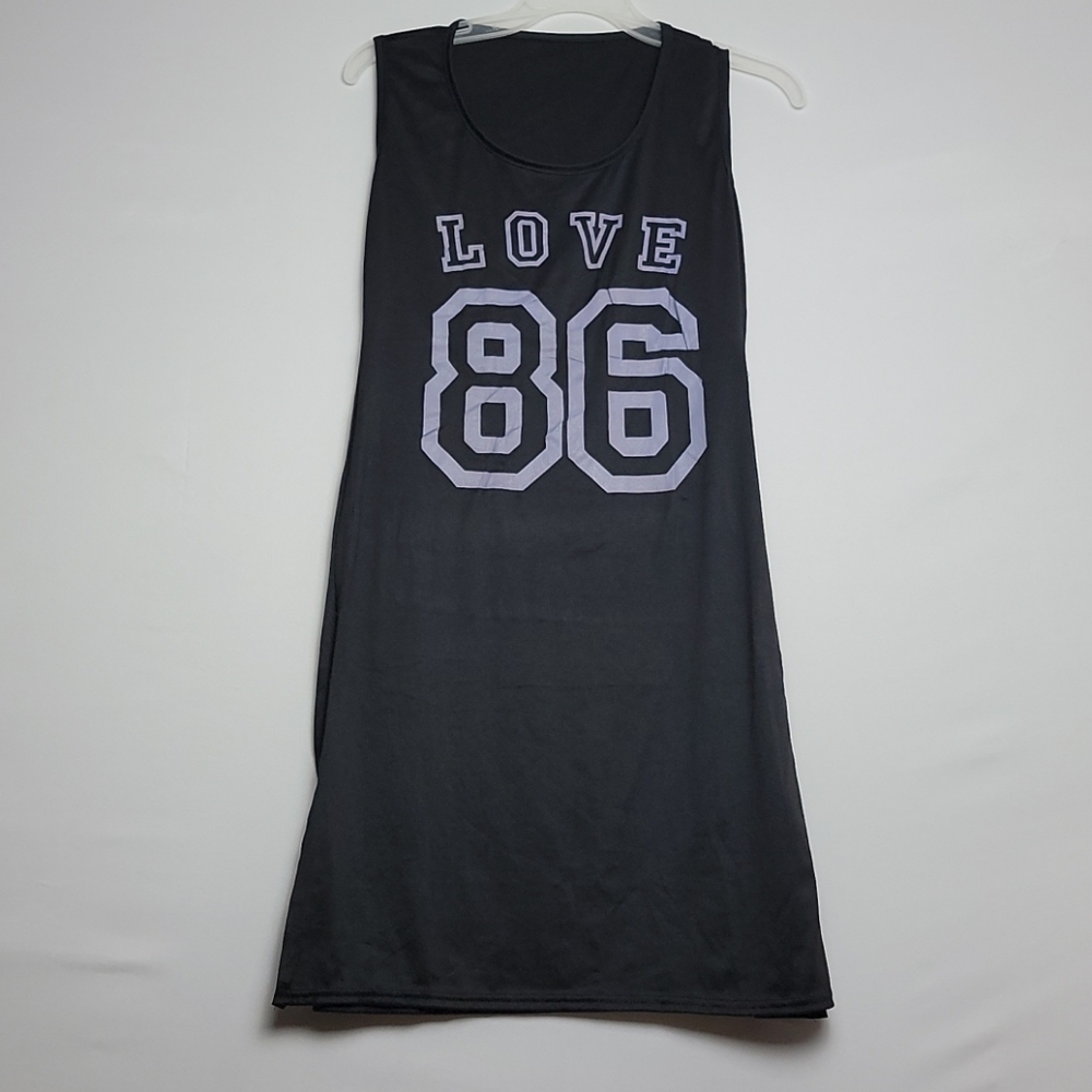 Women Love Slit Tshirt Dress